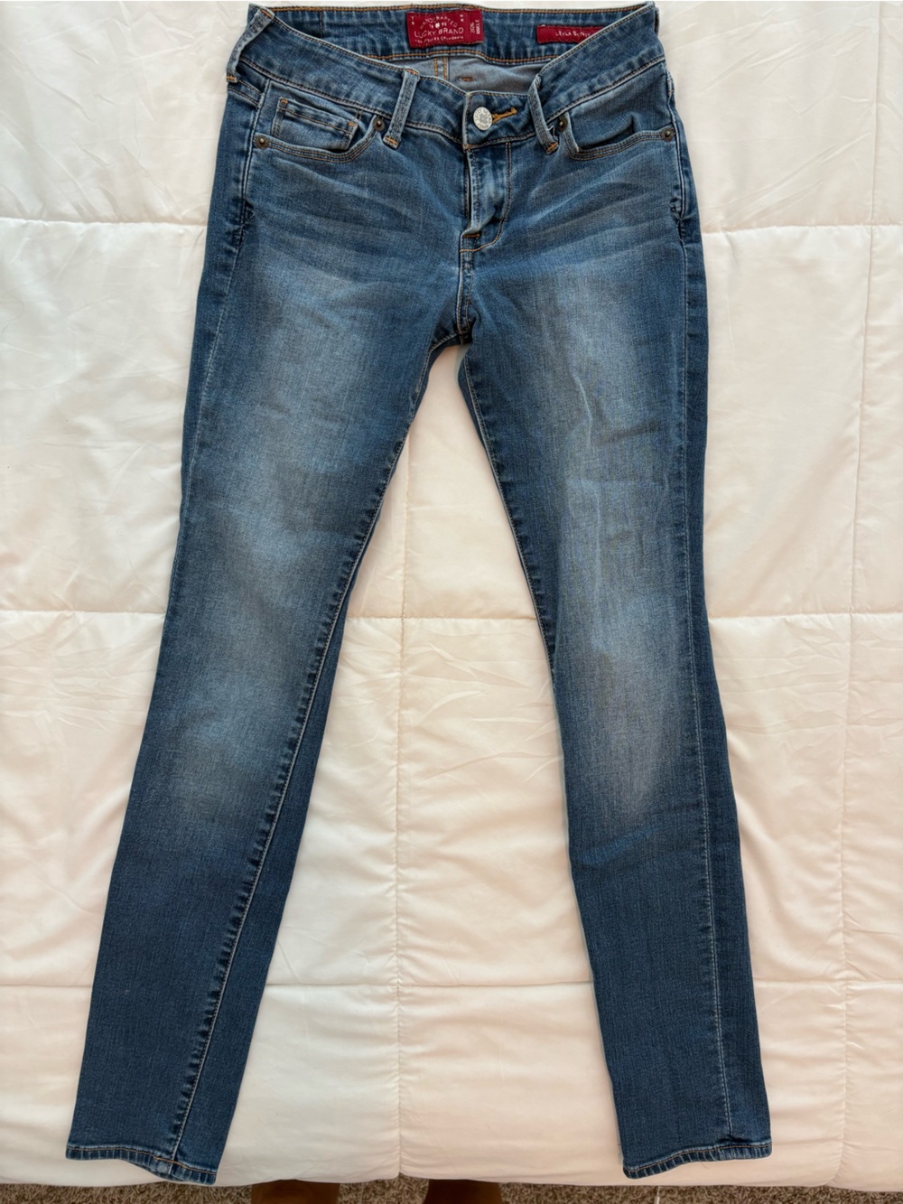 Lucky Brand Medium Blue Skinny Jeans